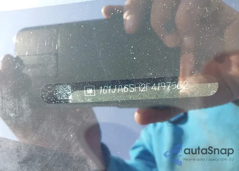 2015 Chevrolet Sonic Ls Auto from USA, damaged, VIN 1G1JA6SH2F4197562